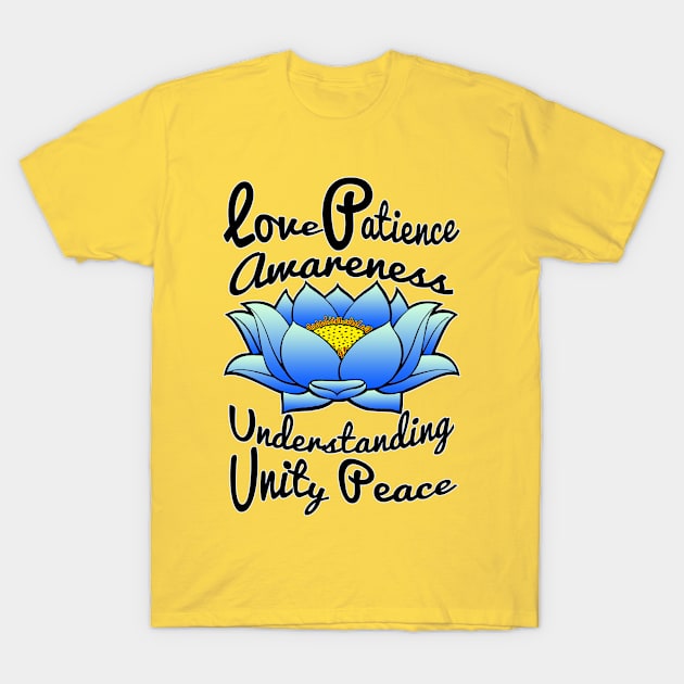 Lotus Blossom T-Shirt by spiralsaint